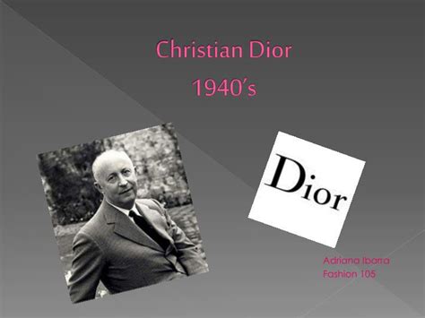 christian dior ppt|christian dior fashion.